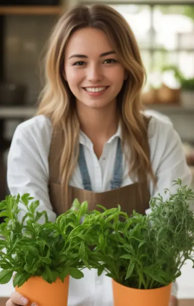 Fresh Herbs - Container Balcony Garden