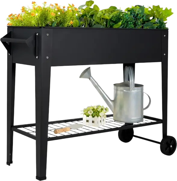 Raised Balcony Container Herb Garden
